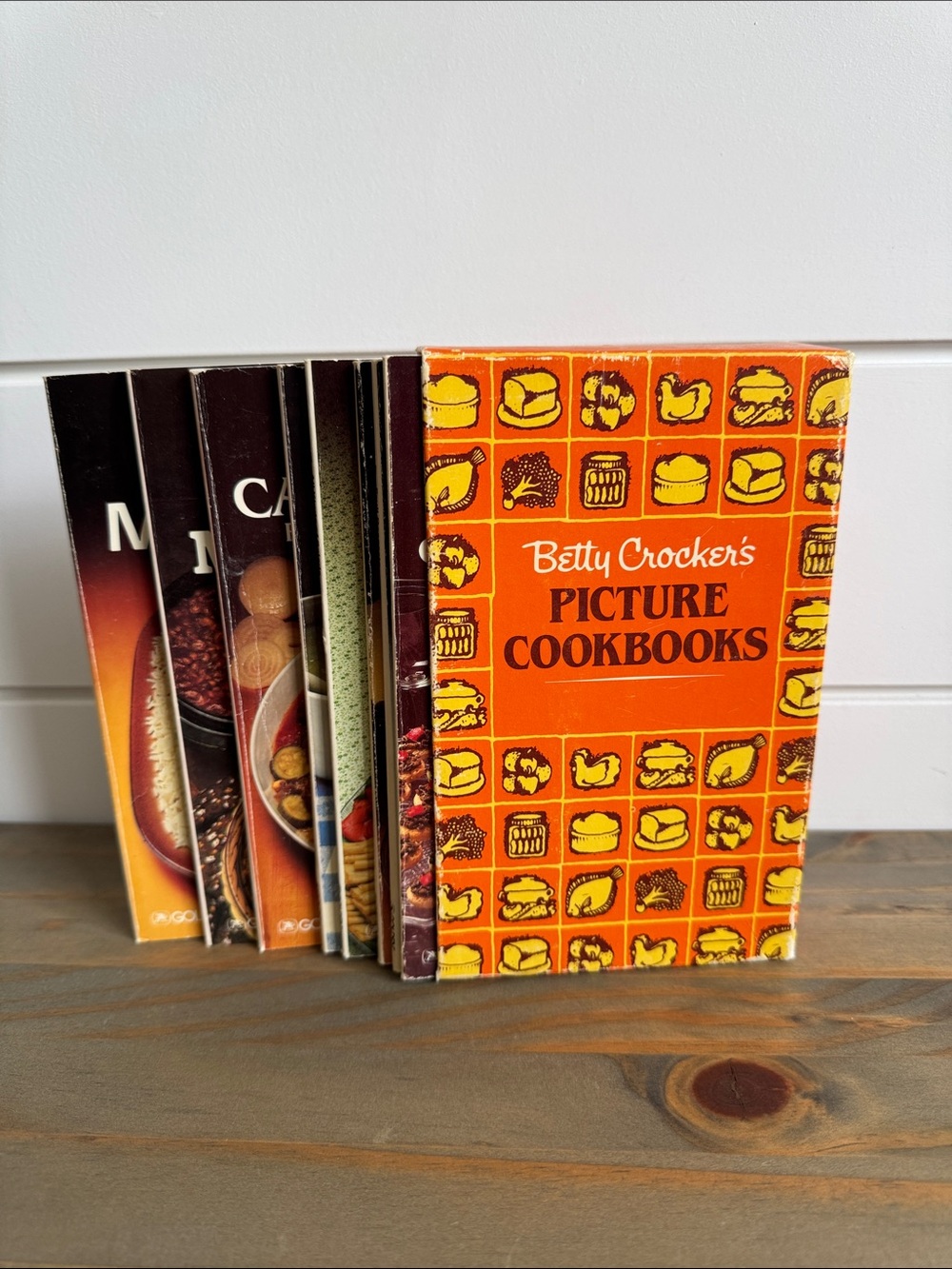 Betty Crocker’s Picture Cookbooks - Vintage 8-Book Box Set
